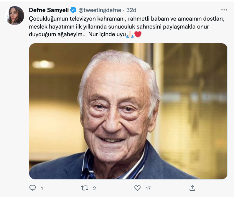 defne samyeli den halit kivanc paylasimi sosyal medyada gundem oldu